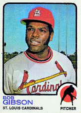 1973 Topps Baseball Cards      190     Bob Gibson